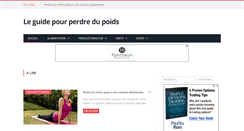 Desktop Screenshot of perdre-du-poids.org